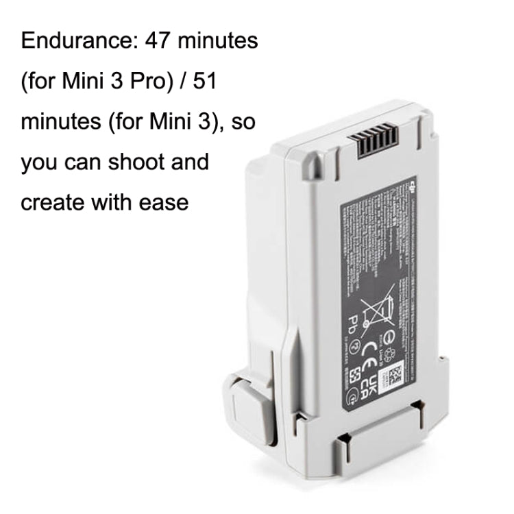 ต้นฉบับ DJI Mini 3 Pro / Mini 3 Long Life Smart Flight แบตเตอรี่, 3850 mAh
