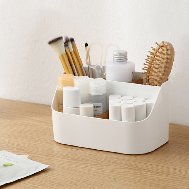 2 PCS Simple พลาสติก Multi-storage กล่องเก็บเศษซากตารางกล่องหอพักนักเรียนช่องเก็บกล่อง, Debris Box