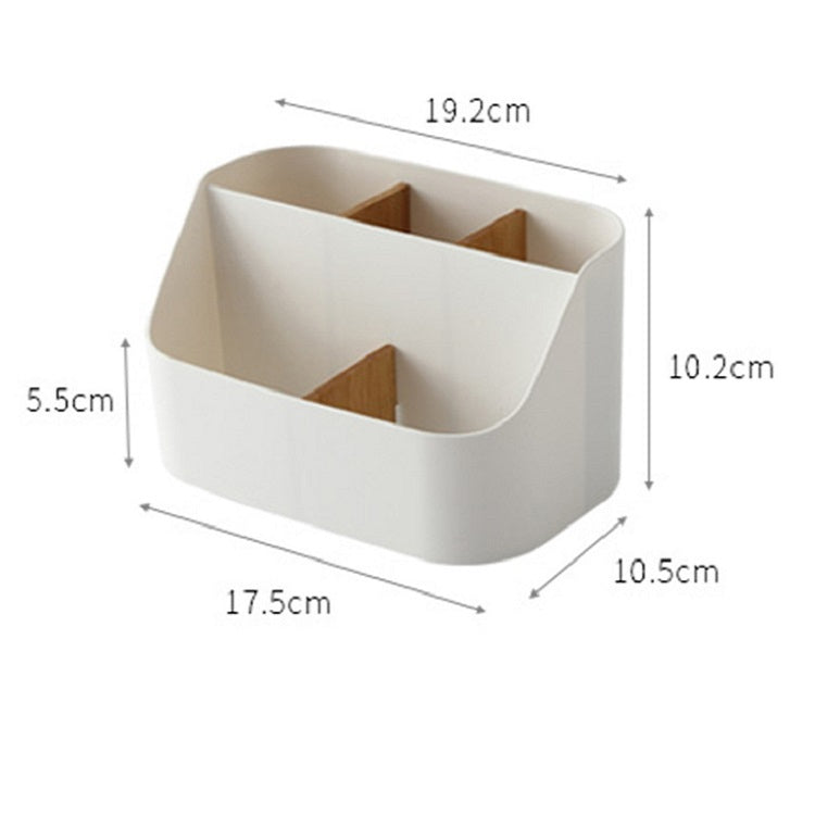 2 PCS Simple พลาสติก Multi-storage กล่องเก็บเศษซากตารางกล่องหอพักนักเรียนช่องเก็บกล่อง, Debris Box
