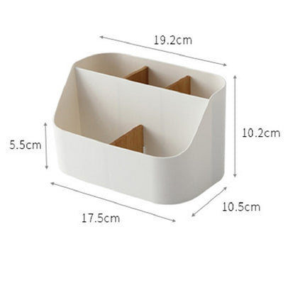 2 PCS Simple พลาสติก Multi-storage กล่องเก็บเศษซากตารางกล่องหอพักนักเรียนช่องเก็บกล่อง, Debris Box