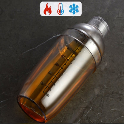 3 PCS Shaker Cup PC Oz Cup Shaker With Scale Shaker Shaker นมกาน้ำชาเหยือกน้ำ, 350ml Ordinary Transparent, 530ml Ordinary Transparent, 700ml Ordinary Transparent, 1000ml Ordinary Transparent, 350ml Black Double Scale, 530ml Black Double Scale          ...