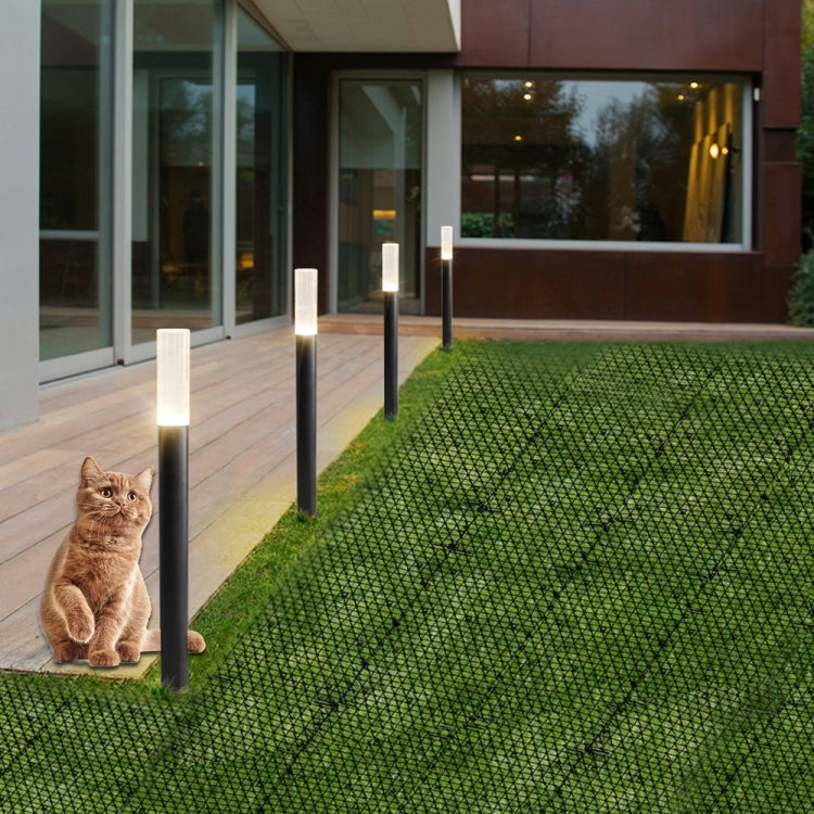 B21307 สวนดอกไม้ Anti-Cat Net พลาสติก Thorn Pad Drive Cat Net, 3 PCS S 49x13cm, M 200x28cm, L 400x28cm