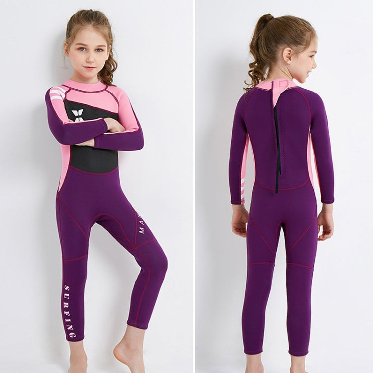 DIVE & SAIL WS-18818 ชุดดำน้ำสำหรับเด็กชิ้นเดียวดำน้ำดูปะการังอุ่นชุดว่ายน้ำป้องกันแมงกะพรุน, S, M, L, XL, XXL