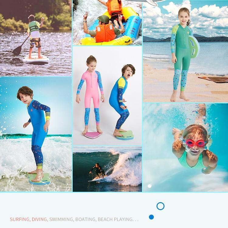 DIVE & SAIL LS-18822 ชุดดำน้ำสำหรับเด็กครีมกันแดดกลางแจ้งชุดว่ายน้ำชิ้นเดียว, S, M, L, XL, XXL
