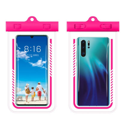 2PCS ดำน้ำว่ายน้ำโปร่งใส TPU โทรศัพท์มือถือกรณีกันน้ำ, สีดำ, Light Blue, สีแดงกุหลาบ, สีส้ม, Tender Green