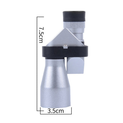 FEIRSH 8x20 กล้องโทรทรรศน์ตาข้างเดียวมุมกลางแจ้ง Low Light Night Vision กล้องโทรทรรศน์แบบพกพา, 8x20 Red Film