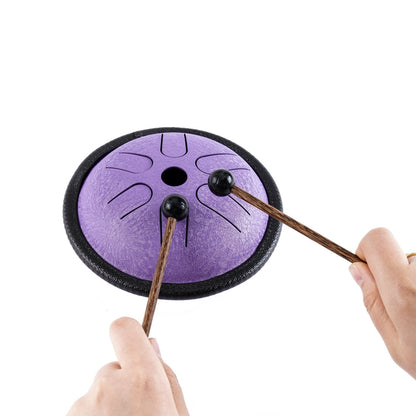 5.5 นิ้ว Pocket Drum Ethereal มือกลอง Leisure Travel Percussion Instrument