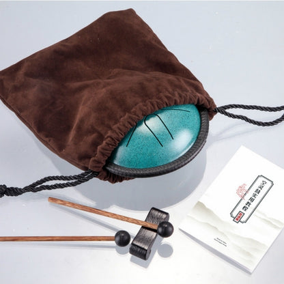 5.5 นิ้ว Pocket Drum Ethereal มือกลอง Leisure Travel Percussion Instrument
