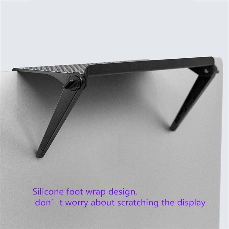 2 PCS Creative Multi-Functional Storage Rack คอมพิวเตอร์ผู้ถือ, L, S