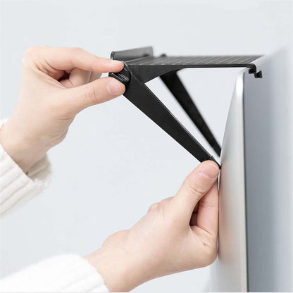 2 PCS Creative Multi-Functional Storage Rack คอมพิวเตอร์ผู้ถือ, L, S