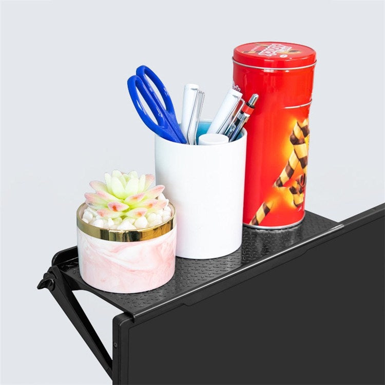 2 PCS Creative Multi-Functional Storage Rack คอมพิวเตอร์ผู้ถือ, L, S