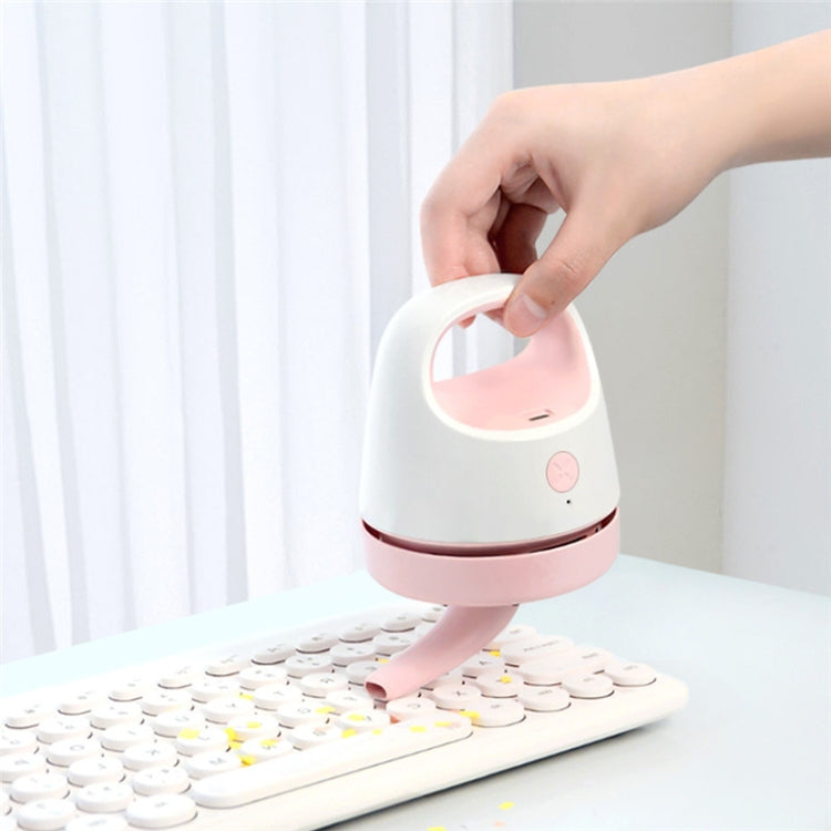 C502 Office Desktopคีย์บอร์ดทำความสะอาดเครื่องดูดฝุ่นชาร์จUSB Miniเครื่องดูดฝุ่นรถยนต์แบบพกพา