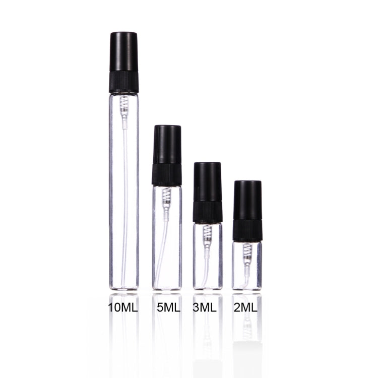 50 ชิ้นขวดน้ำหอมขวดสเปรย์ขวดน้ำหอมขวดเปล่า, 2ml, 3ml, 5ml, 10ml