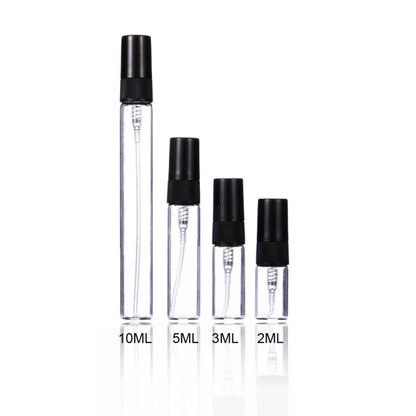 50 ชิ้นขวดน้ำหอมขวดสเปรย์ขวดน้ำหอมขวดเปล่า, 2ml, 3ml, 5ml, 10ml