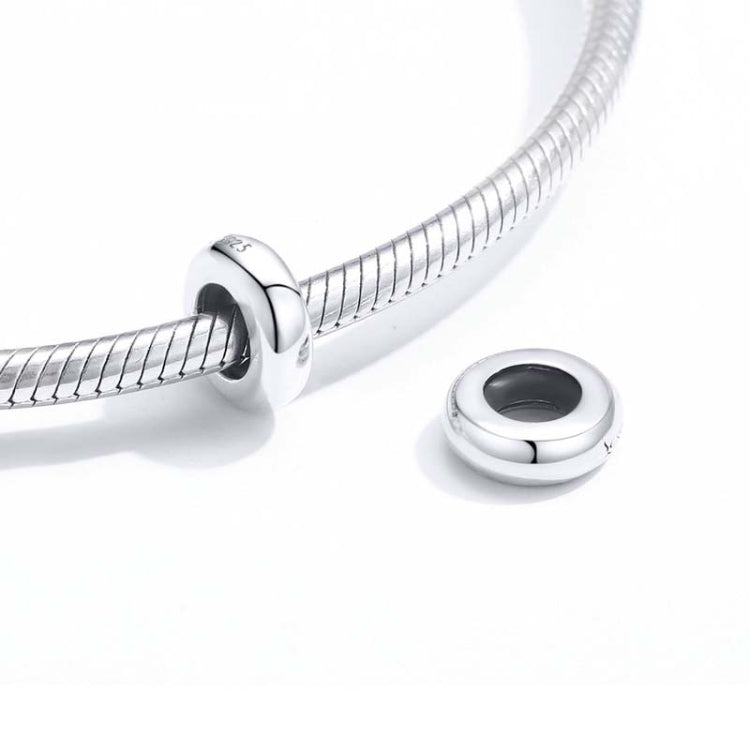 925 เงินสเตอร์ลิง Simple ลูกปัด DIY สร้อยข้อมือเครื่องประดับอุปกรณ์เสริม, SCC1450