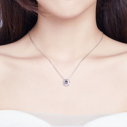 S925 เงินสเตอร์ลิงเพทายลูกปัดสร้อยข้อมือ DIY ลูกปัดหลวม, SCC1153