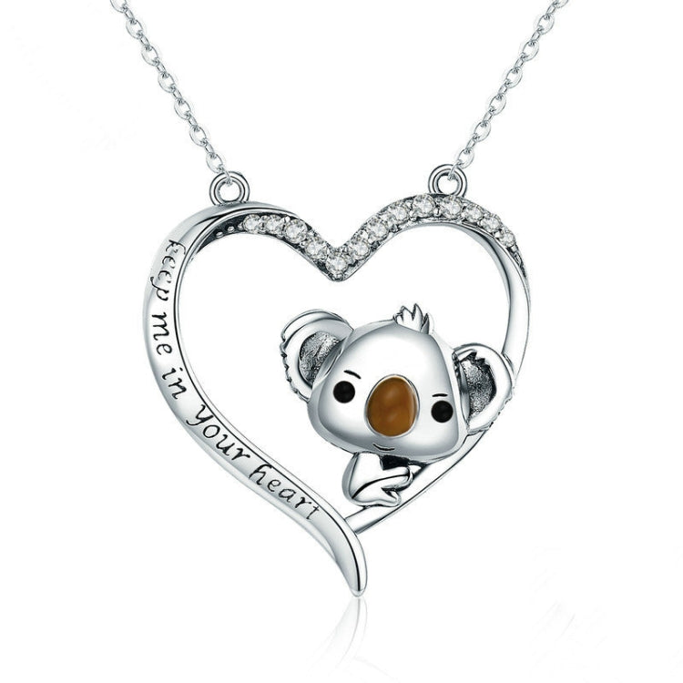 Koala น่ารัก S925 สร้อยคอเงินเลดี้, SCN256