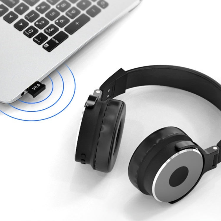 3 PCS Bluetooth V5.0 อะแดปเตอร์คอมพิวเตอร์โน้ตบุ๊ค USB Bluetooth คีย์บอร์ดเครื่องรับสัญญาณเสียง