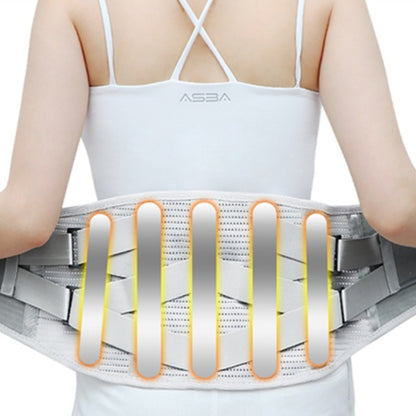 แผ่นเหล็กรองรับเข็มขัดเอวทางการแพทย์ที่อบอุ่นและระบายอากาศได้ Orthosis, S, M, L, XL, XXL