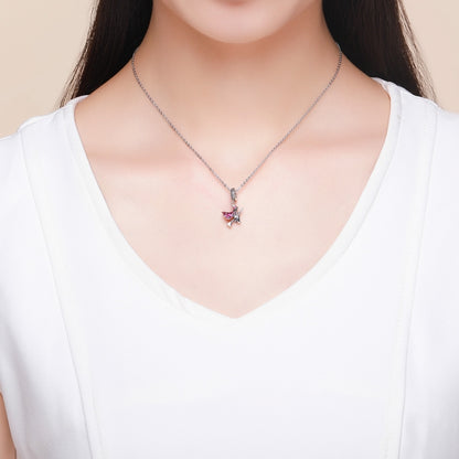 S925 เงินสเตอร์ลิง Magic แม่มดไม้กวาดจี้หยดน้ำมัน DIY อุปกรณ์เสริมสร้อยข้อมือ, SCC914