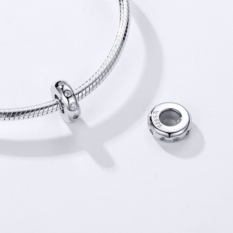 S925 เงินสเตอร์ลิงเพทายลูกปัด DIY สร้อยข้อมืออุปกรณ์เสริม