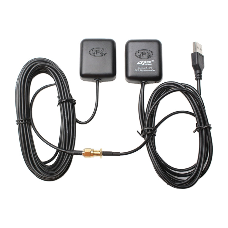เครื่องขยายสัญญาณเสาอากาศรถยนต์ GPS นำทาง 2 ใน 1, Signal Amplifier