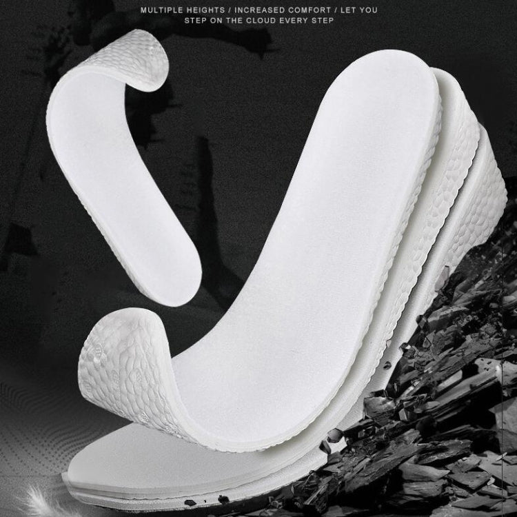 5 คู่ด้านในเพิ่ม Insoles กีฬา Shock Absorption เพิ่ม Breathable ดูดซับเหงื่อระงับกลิ่นกายที่มองไม่เห็น Pad, 1.5cm, 2.5cm, 3.5cm