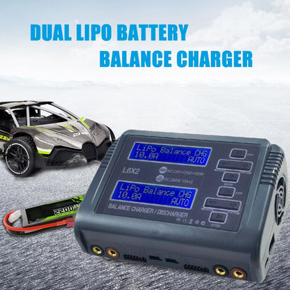 HTRC C240 Balanced แบตเตอรี่ลิเธียม Charger รีโมทคอนโทรลเครื่องบินของเล่น Charger, EU Plug
