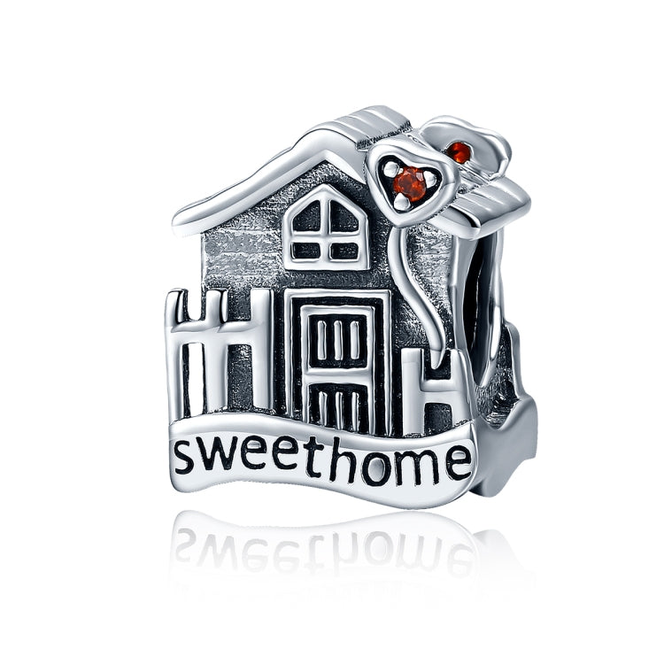 Warm Home S925 เงินสเตอร์ลิง DIY สร้อยข้อมือลูกปัดเงินธรรมดา