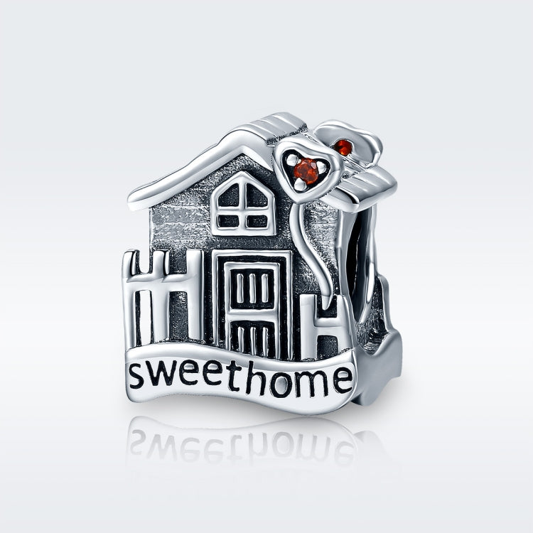 Warm Home S925 เงินสเตอร์ลิง DIY สร้อยข้อมือลูกปัดเงินธรรมดา