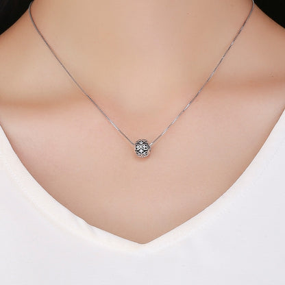 S925 เครื่องประดับสร้อยข้อมือลูกปัด DIY หรูหราสง่างาม, SCC732