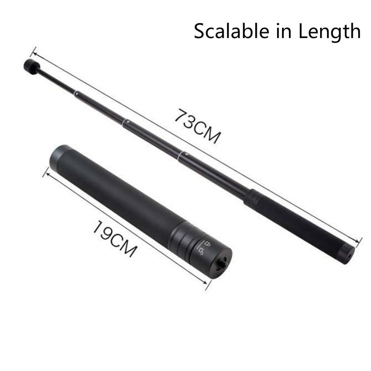 ไม้กันสั่นแบบสามแกนแบบใช้มือถือ GoPro Selfie Stick Extension ความยาว: 19 ซม. - 73 ซม, Length: 19cm-73cm