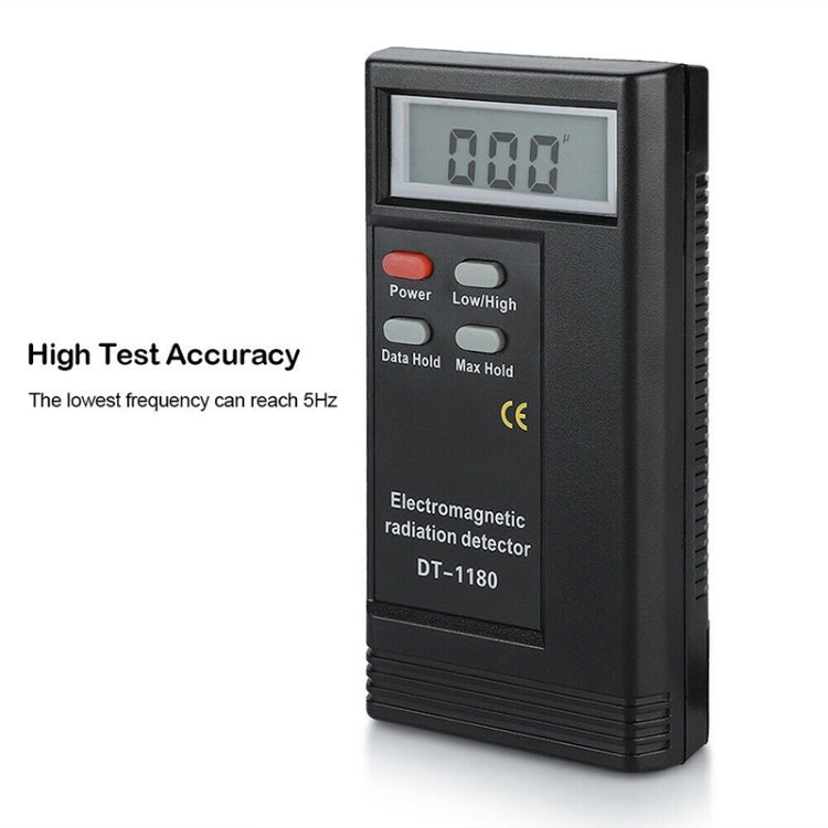 DT-1180 เครื่องตรวจจับรังสีแม่เหล็กไฟฟ้าช่วงการวัด 50-1999V/M คลื่นแม่เหล็กไฟฟ้าป้องกันรังสีเครื่องตรวจจับ, DT-1180