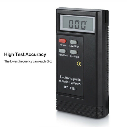 DT-1180 เครื่องตรวจจับรังสีแม่เหล็กไฟฟ้าช่วงการวัด 50-1999V/M คลื่นแม่เหล็กไฟฟ้าป้องกันรังสีเครื่องตรวจจับ, DT-1180