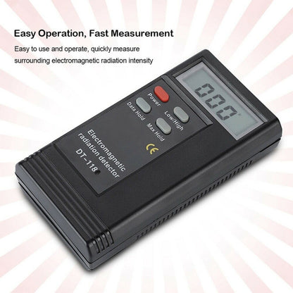 DT-1180 เครื่องตรวจจับรังสีแม่เหล็กไฟฟ้าช่วงการวัด 50-1999V/M คลื่นแม่เหล็กไฟฟ้าป้องกันรังสีเครื่องตรวจจับ, DT-1180