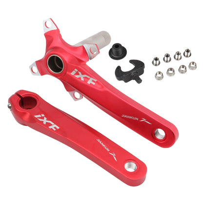 JIANKUN IXF จักรยานเสือภูเขา Hollow Crank ดัดแปลงแผ่นเดียวซ้ายและขวา Cranks เพลาข้อเหวี่ยงเพลาด้านล่าง, Left and Right Crank, Left and Right Crank+Bottom Bracket