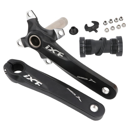 JIANKUN IXF จักรยานเสือภูเขา Hollow Crank ดัดแปลงแผ่นเดียวซ้ายและขวา Cranks เพลาข้อเหวี่ยงเพลาด้านล่าง, Left and Right Crank, Left and Right Crank+Bottom Bracket