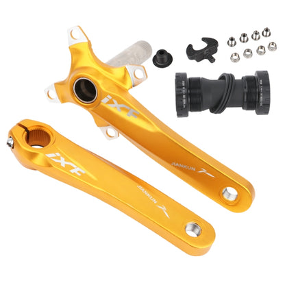 JIANKUN IXF จักรยานเสือภูเขา Hollow Crank ดัดแปลงแผ่นเดียวซ้ายและขวา Cranks เพลาข้อเหวี่ยงเพลาด้านล่าง, Left and Right Crank, Left and Right Crank+Bottom Bracket