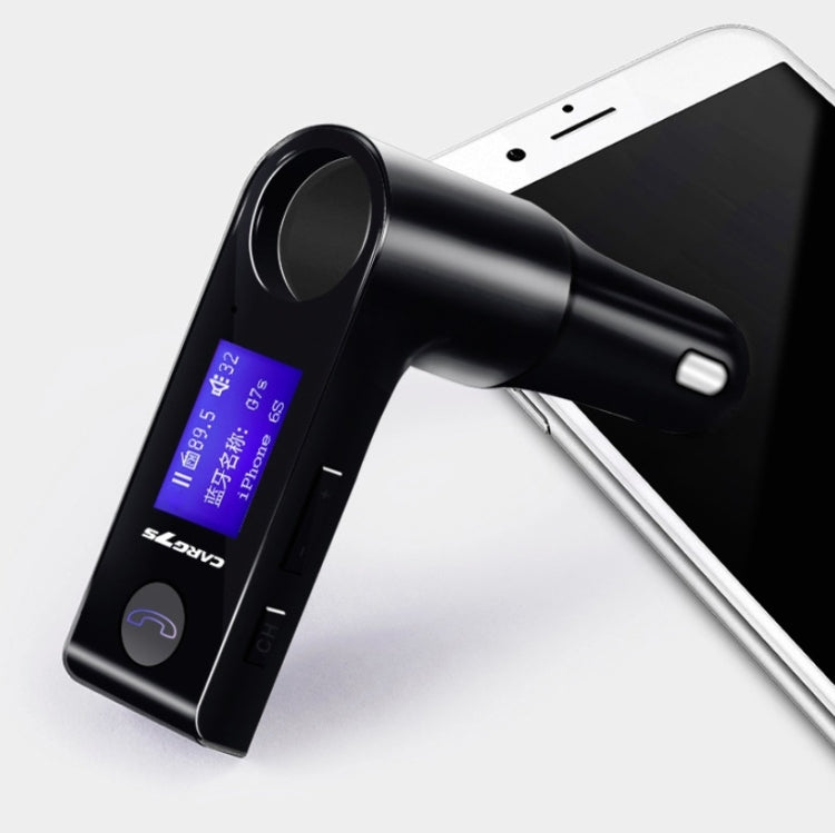 G7S รถแฮนด์ฟรี Bluetooth MP3 Player เครื่องส่งสัญญาณ FM พร้อมจอแสดงผล LCD, G7S