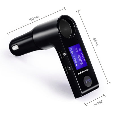G7S รถแฮนด์ฟรี Bluetooth MP3 Player เครื่องส่งสัญญาณ FM พร้อมจอแสดงผล LCD, G7S