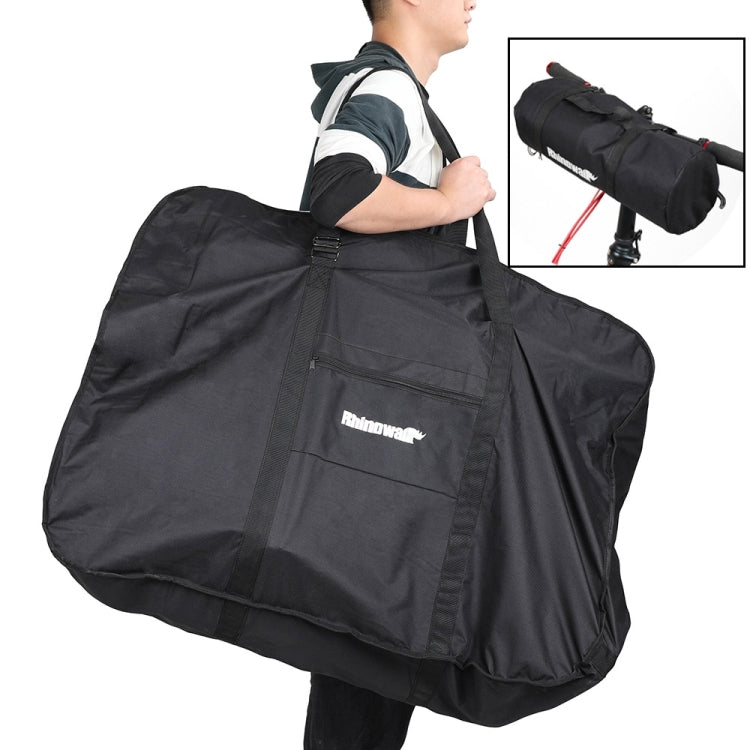 กระเป๋าใส่จักรยานแบบพับได้ Rhinowalk กระเป๋าใส่จักรยานไฟฟ้าขนาด 26 นิ้ว, RF260