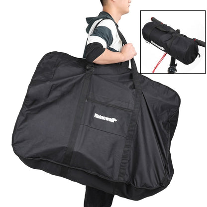 กระเป๋าใส่จักรยานแบบพับได้ Rhinowalk กระเป๋าใส่จักรยานไฟฟ้าขนาด 26 นิ้ว, RF260