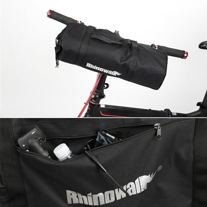 กระเป๋าใส่จักรยานแบบพับได้ Rhinowalk กระเป๋าใส่จักรยานไฟฟ้าขนาด 26 นิ้ว, RF260