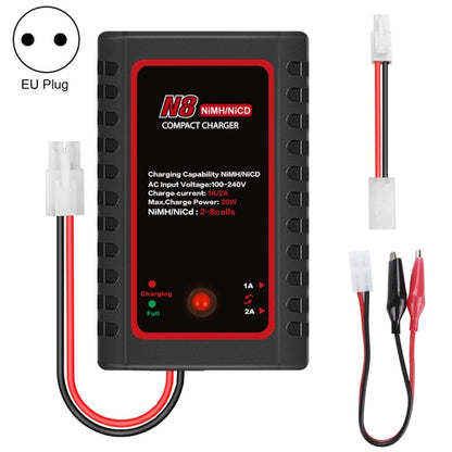 HTRC N8 Ni-MH Ni-Cr เครื่องชาร์จแบตเตอรี่ เครื่องชาร์จอัจฉริยะ,, EU Plug, US Plug, UK Plug