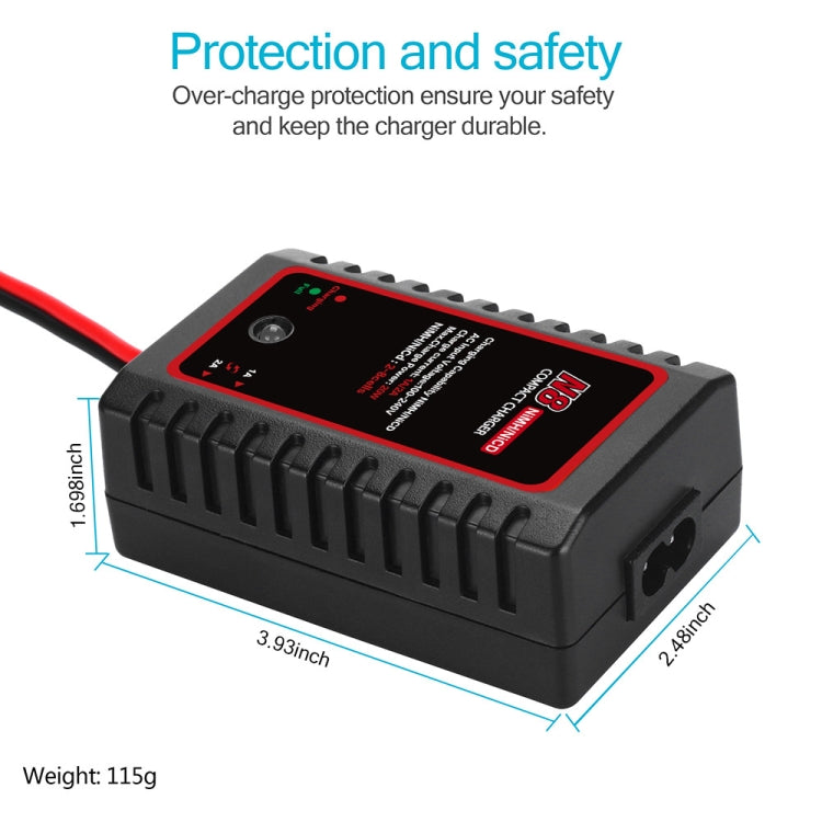 HTRC N8 Ni-MH Ni-Cr เครื่องชาร์จแบตเตอรี่ เครื่องชาร์จอัจฉริยะ,, EU Plug, US Plug, UK Plug