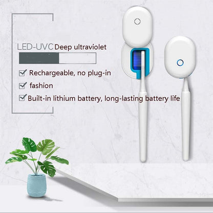 Home Travel เครื่องนึ่งฆ่าเชื้อแปรงสีฟันอัจฉริยะ เครื่องนึ่งขวดนม UV เครื่องนึ่งขวดนมแปรงสีฟัน