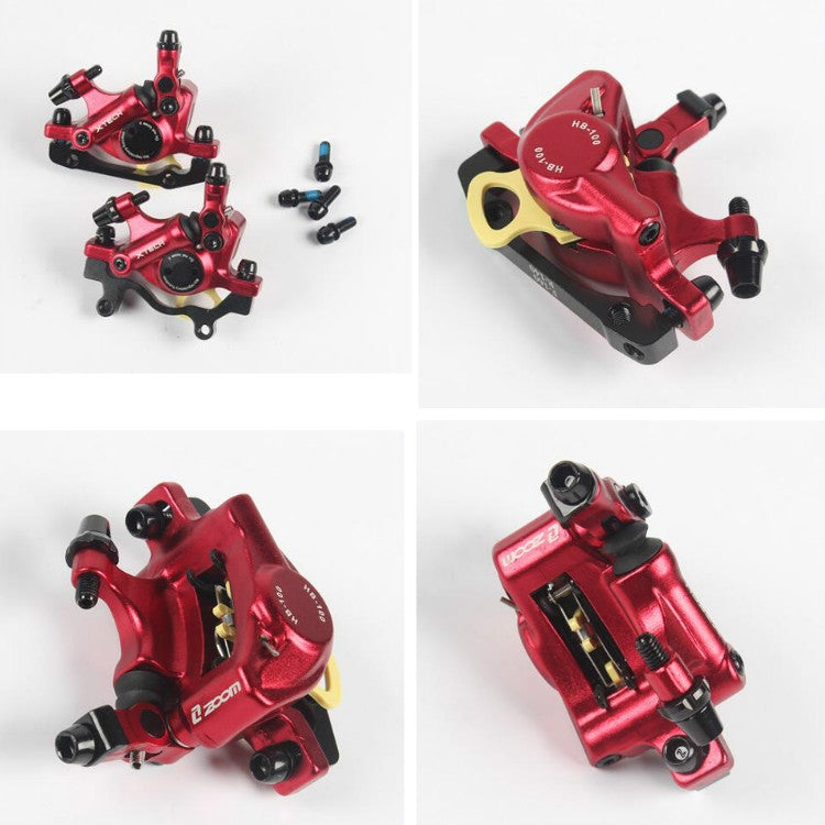 ซูม HB100 จักรยานเสือภูเขาไฮดรอลิกเบรค Caliper จักรยานพับสายดึงไฮดรอลิกเบรค Caliper, Front, Rear, Front and Rear
