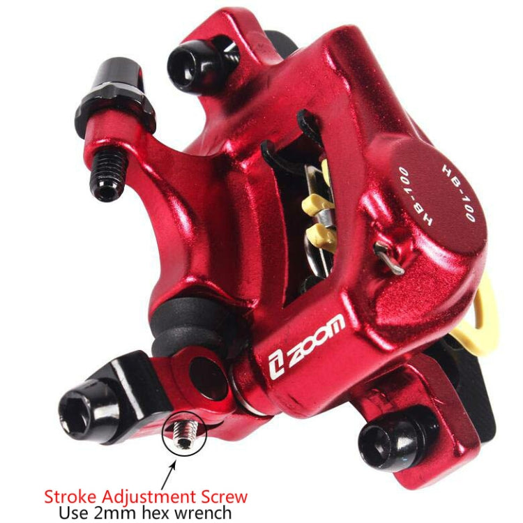 ซูม HB100 จักรยานเสือภูเขาไฮดรอลิกเบรค Caliper จักรยานพับสายดึงไฮดรอลิกเบรค Caliper, Front, Rear, Front and Rear