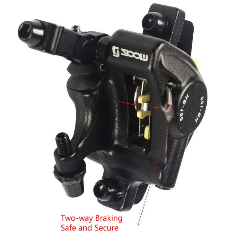 ซูม HB100 จักรยานเสือภูเขาไฮดรอลิกเบรค Caliper จักรยานพับสายดึงไฮดรอลิกเบรค Caliper, Front, Rear, Front and Rear