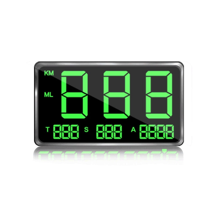 Kingneed C80 4.5 นิ้ว HUD รถ Head-up Display GPS เครื่องวัดความเร็ว Overspeed Alarm ระยะทางความสูงนาฬิกา, C80 4.5inch